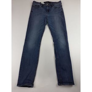 EXPRESS PERFORMANCE STRETCH SKINNY MID RISE JEANS